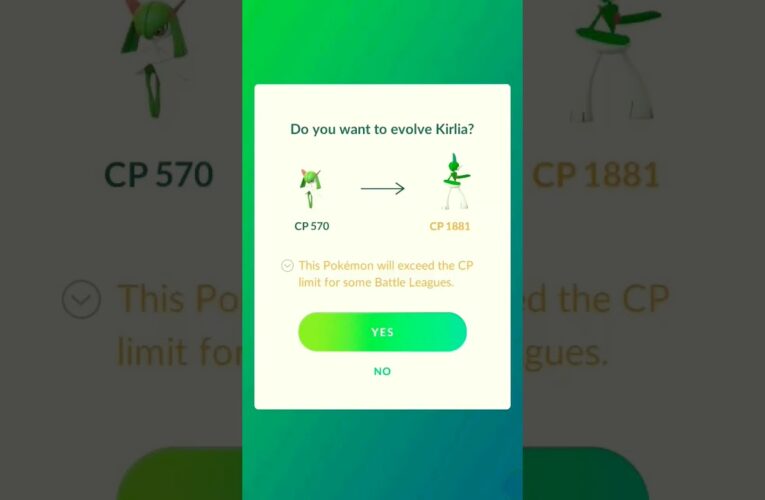 Ralts Evolution Into Gallade in Pokemon Go🔥🔥 #pokemon #pokemongo #shorts #shortvideo #ytshorts