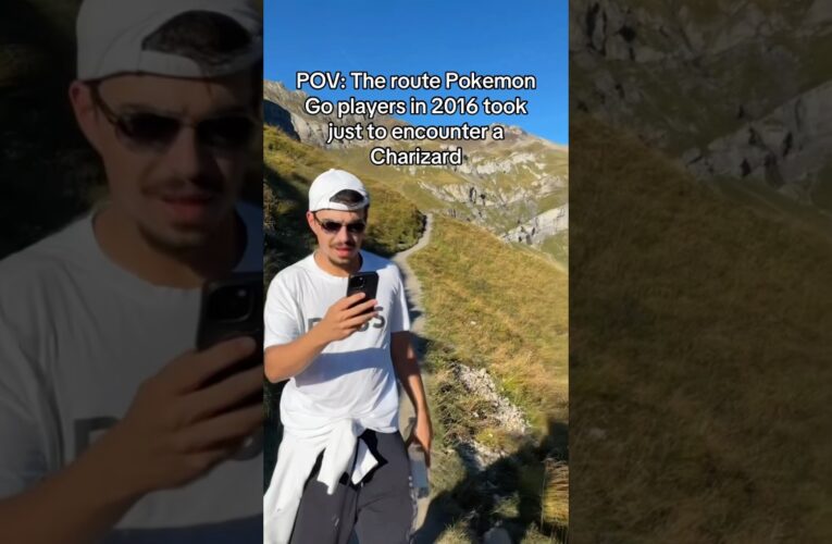 Pokemon Go players did THIS back in 2016 just to catch a CHARIZARD: 😭😱 #gaming #pokemongo #pokemon