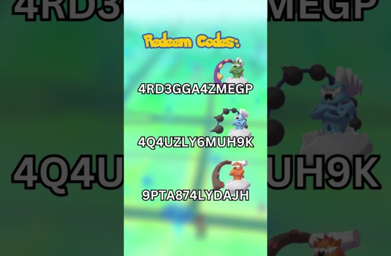 Free Legendary Pokémon! Redeem Codes for Limited Timed Research Pokémon GO #pokemongo #pokémongo