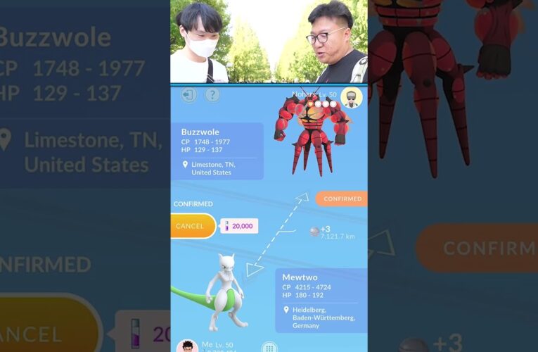 The Time I Gave Away a Level 50 Shiny Mewtwo in Pokemon GO, #shorts