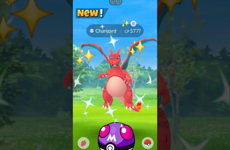 OMG😲Wild✨️Shiny Charizard in Pokemon GO