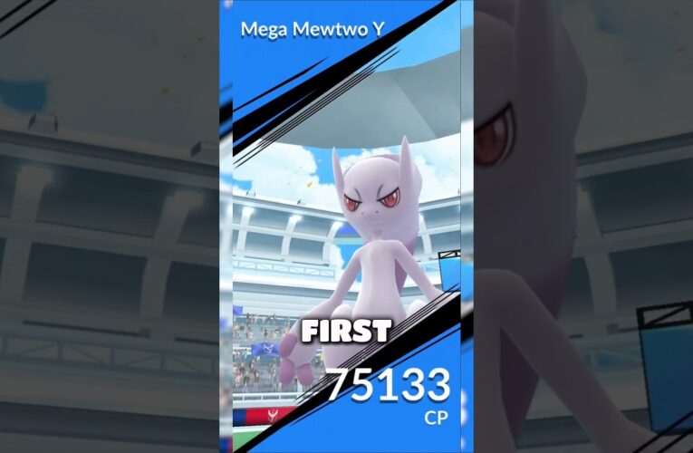 First look at Mega Mewtwo Y and Mega Mewtwo X today in Pokemon GO #pokemon #pokemongo #pogo #mewtwo