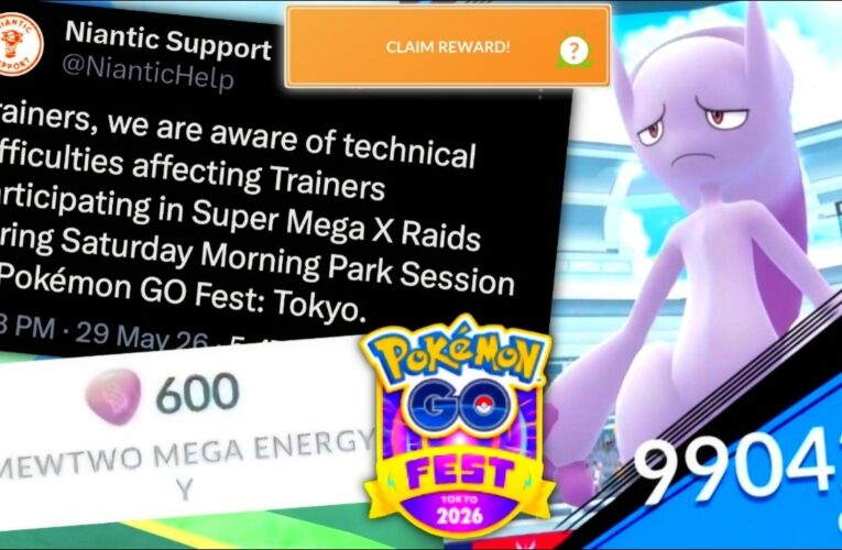 *NIANTIC MESSED UP THE ONLY TWO MEGA MEWTWO RAIDS* It’s not that bad Pokemon GO news
