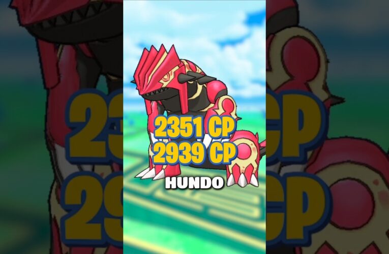 Primal Groudon is back in Raids in Pokemon GO and here’s the Hundo CP #pokemon #pokemongo #pogo