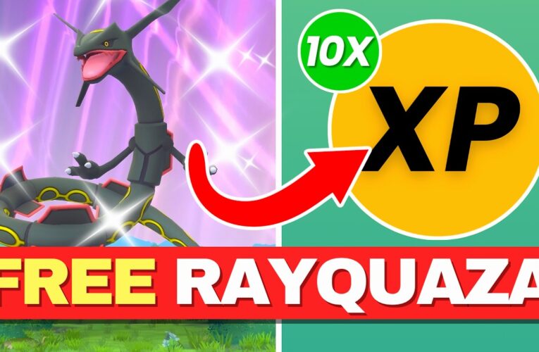 FREE Rayquaza & 10X XP – Don’t Miss This!