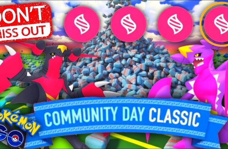 *WATCH BEFORE SHINY GIBLE COMMUNITY DAY MEGA LEVEL 4 PREP & MEGA GARCHOMP Z* Pokemon GO news & tips