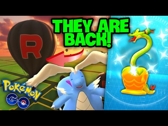 *ROCKET BALLOONS ARE BACK FOR OCTOBER & NEW SHINY APPLIN + CRAZY STARDUST HOUR* Pokemon GO news