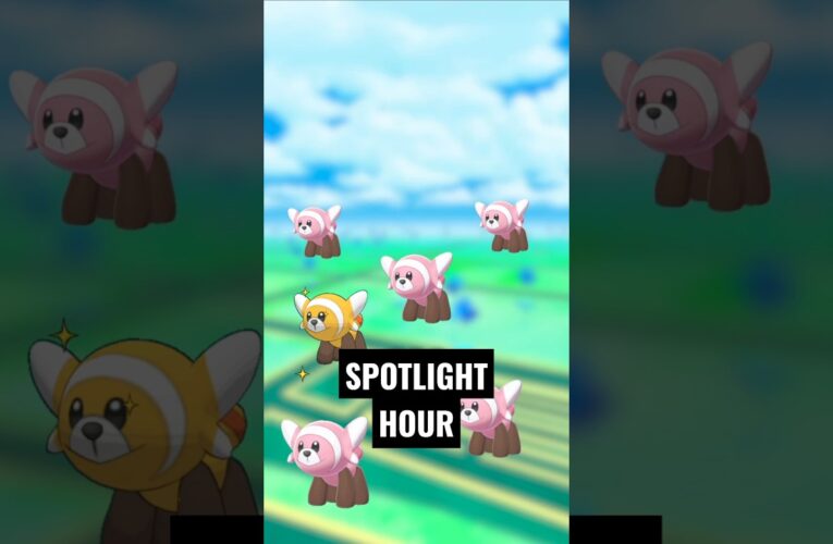 Stufful Spotlight Hour in Pokemon GO #pokemon #pokemongo #pogo #pokemoncommunity
