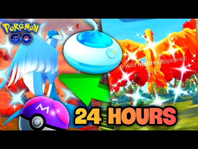 *CAN YOU RUN 24 HOUR DAILY ADVENTURE INCENSE FOR SHINY GALARIAN BIRDS* Pokemon GO news